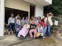 一時帰宅✨地域の方とお会いしました。