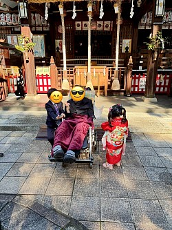 みんなが素敵な笑顔✨帰りの車ではお兄ちゃんが『お腹すいたぁ』とみんなで大笑い。ほのぼのした車内でした。楽しい時間をありがとうございました