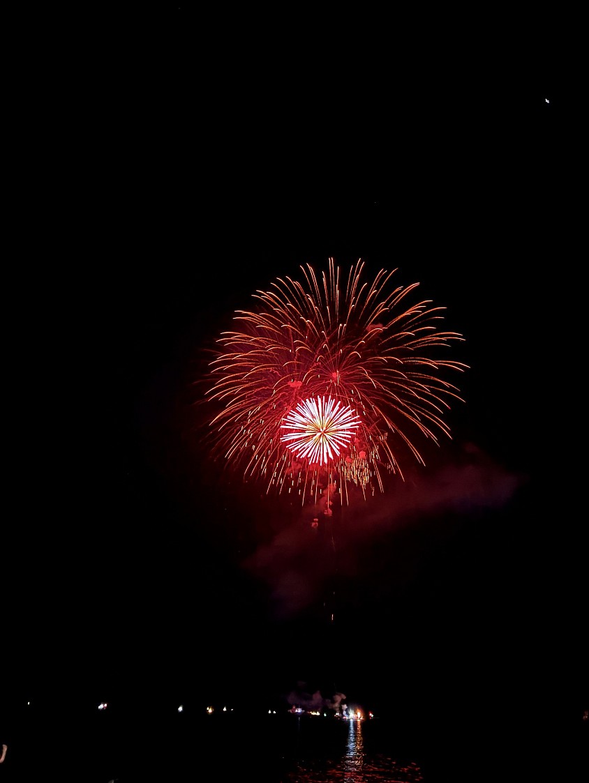 須崎の花火🎇今年もきれいだった✨✨来年もいけるといいなぁ