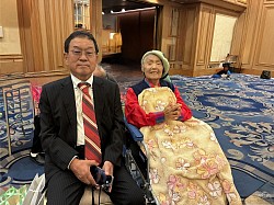 仲良し夫婦💕ネクタイ奥様の手作りだそうです